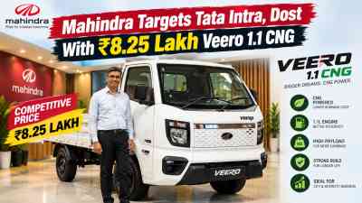 Mahindra Targets Tata Intra, Dost With ₹8.25 Lakh Veero 1.1 CNG
